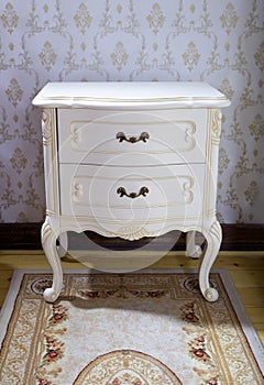 Vintage bedside table