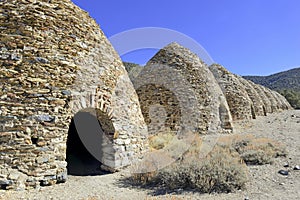 Vintage, Beehive shaped Charcoal Kilns, Death Valley National Park