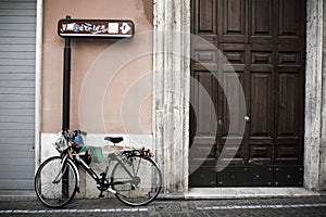 Vintage Bicycle Old Vehicle, High Contrast