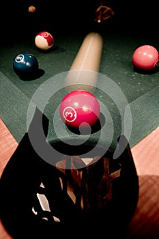 Vintage billiard