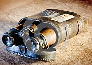 Vintage binoculars