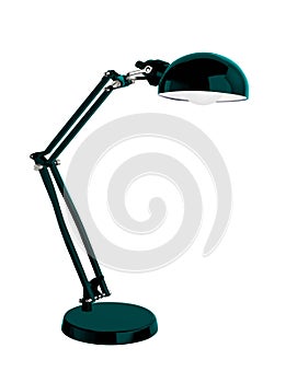 Vintage black desk lamp