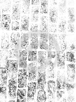 Vintage black and white background with distressed grunge textured.Black And White Wall Seamless Texture.