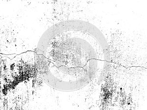 Vintage black and white background with distressed grunge textured.Black And White Wall Seamless Texture.