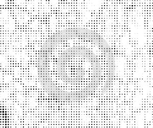 a Vintage black and white dotted background with small dots, Vintage halftone dot pattern background,