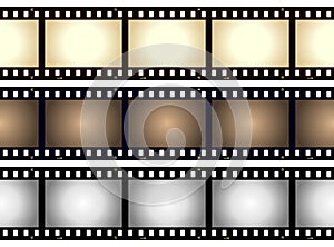 Vintage Blank Film Strip Frame