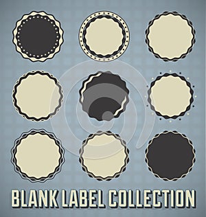 Vintage Blank Label Collection