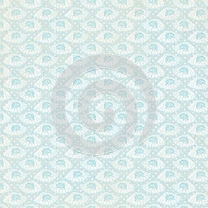 Vintage Blue Fan Background repeat wallpaper