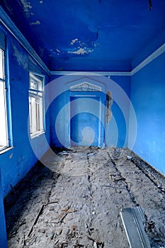 Vintage Blue Room