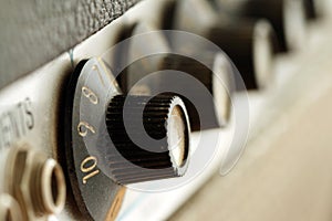 Vintage Blurry Knobs