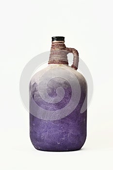 Vintage bottle of wine.