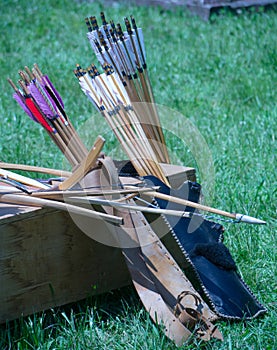 Vintage Bow and Arrows photo