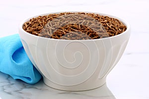Vintage bran cereal breakfast