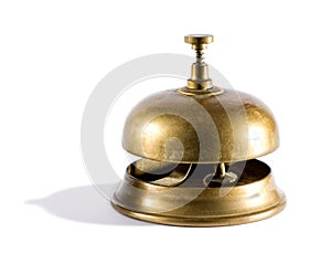 Vintage brass service bell