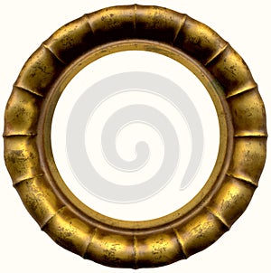 Vintage Brazen Picture Frame