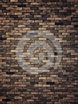 Vintage Brick wall background and texture