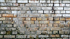 Vintage brick wall texture