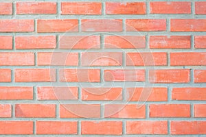 Vintage brown brick structure wallpaper background. Soft tone pinterest and instragram like process photo
