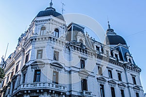 Vintage Building Architecture Windows Facade Exterior