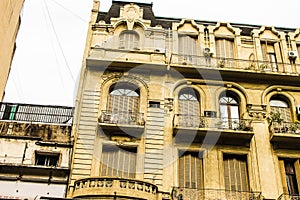 Vintage Building Facade Architecture Decoration History Street Classical Hotel Historical