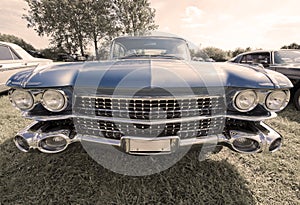 Vintage cadillac frontview
