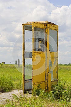 Vintage call-box