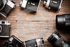 vintage camera background