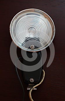 Vintage camera flash