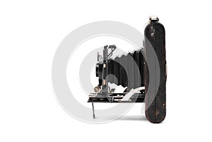 Vintage camera from forties