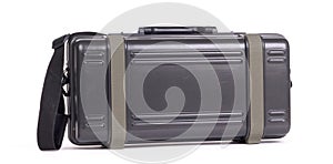 Vintage camera hardcase, isolated