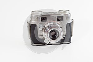 Vintage Camera Isolated on White