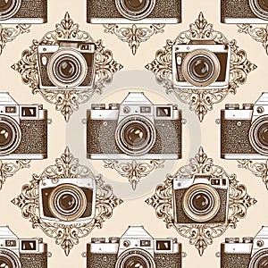 Vintage Camera Pattern