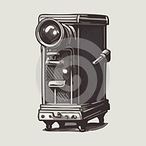 Vintage Camera - Retro Photography Illustration