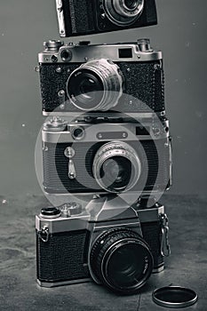 Vintage cameras