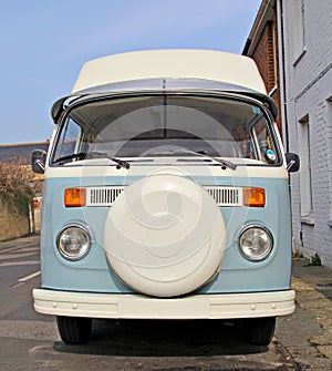 Vintage camper van