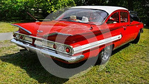 Classic American Vintage Cars, Chevrolet Biscayne, Impala