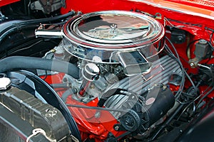 Vintage Car Engine