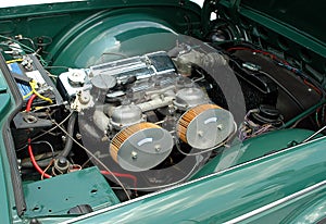 Vintage Car Engine