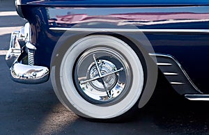 Vintage Car Fender and Tire