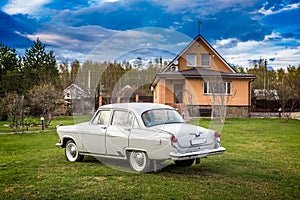 Vintage car GAZ M21 Volga