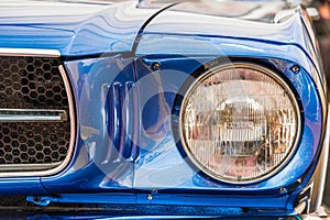 Vintage Car Head Light