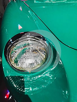 Vintage Car headlight