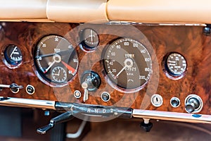 Vintage Car Interior