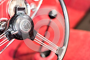 Vintage Car Interior