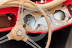 Vintage Car Interior