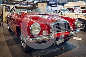 Vintage car MG TD by coachbuilder Carrozzeria Vignale, 1952.