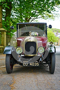 Vintage Car - Morris Oxford Bullnose - Front View