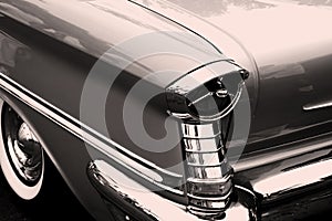 Vintage car tail lamp