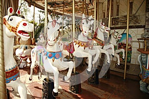 Vintage carousel ride