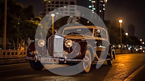 vintage cars against contrasting backdrops